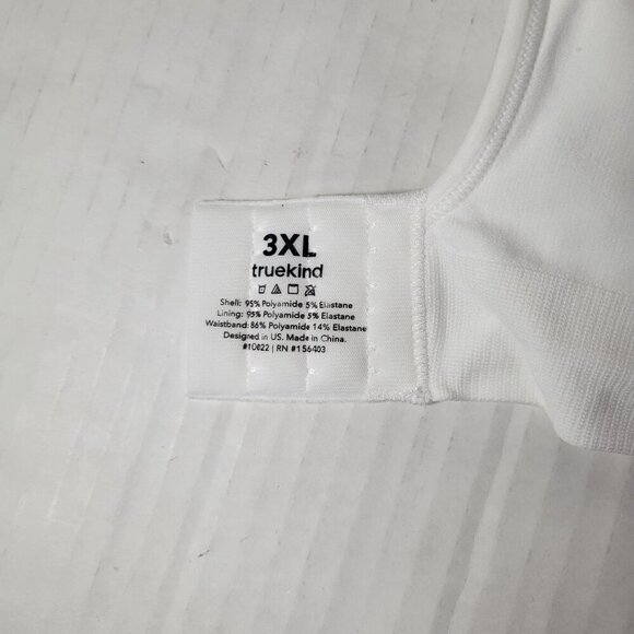Truekind White Daily Comfort Wire Free Shaper Bra #10022 SIze 3X - Picture 4 of 4